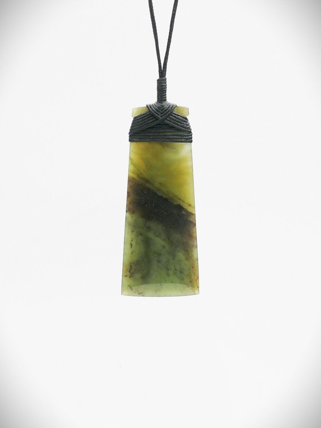 Moko Pounamu Toki NZ Genuine Hapopo Greenstone - Horoera Moko Pounamu Toki NZ Genuine Hapopo Greenstone - Horoera