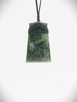 Moko Pounamu Toki NZ Genuine Hapopo Greenstone - Karuwai Moko Pounamu Toki NZ Genuine Hapopo Greenstone - Karuwai