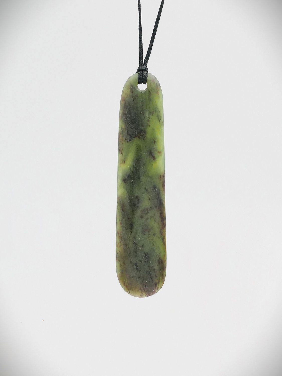 Moko Pounamu Roimata NZ Genuine Hapopo Greenstone - Matahi Moko Pounamu Roimata NZ Genuine Hapopo Greenstone - Matahi