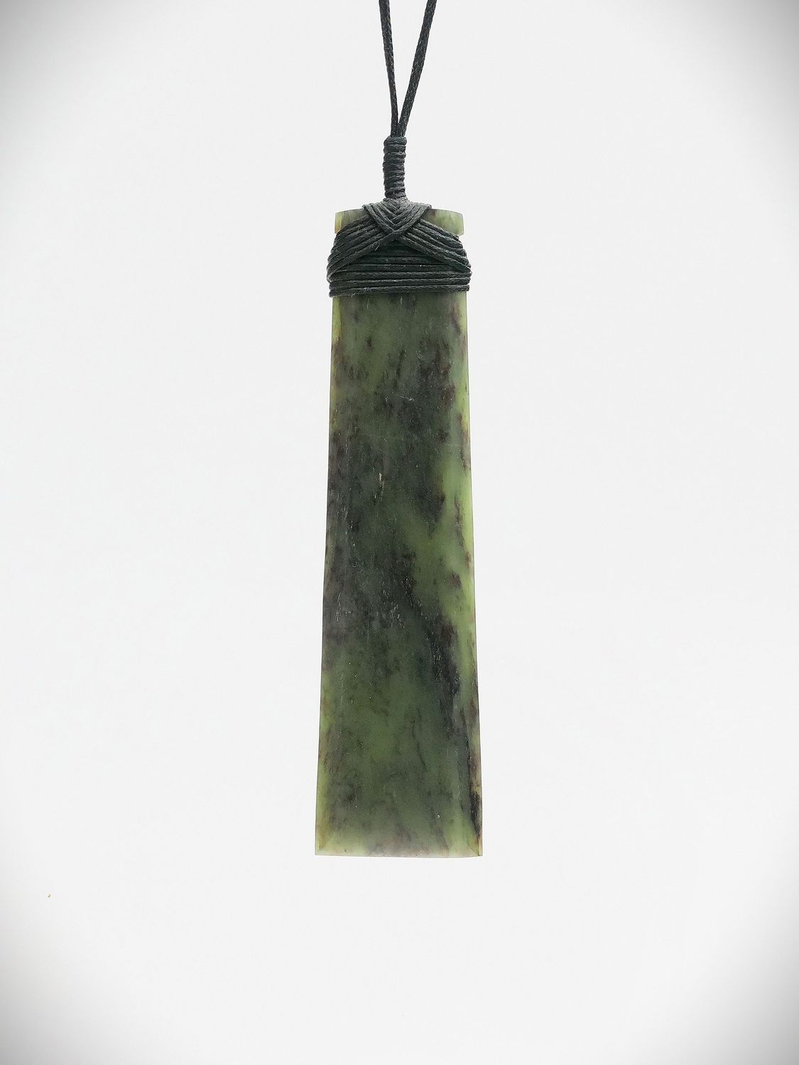 Moko Pounamu Toki NZ Genuine Hapopo Greenstone - Kutarere