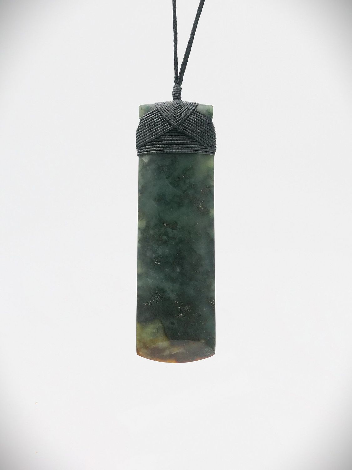 Moko Pounamu Toki NZ Genuine Hapopo Greenstone - Poroporo Moko Pounamu Toki NZ Genuine Hapopo Greenstone - Poroporo