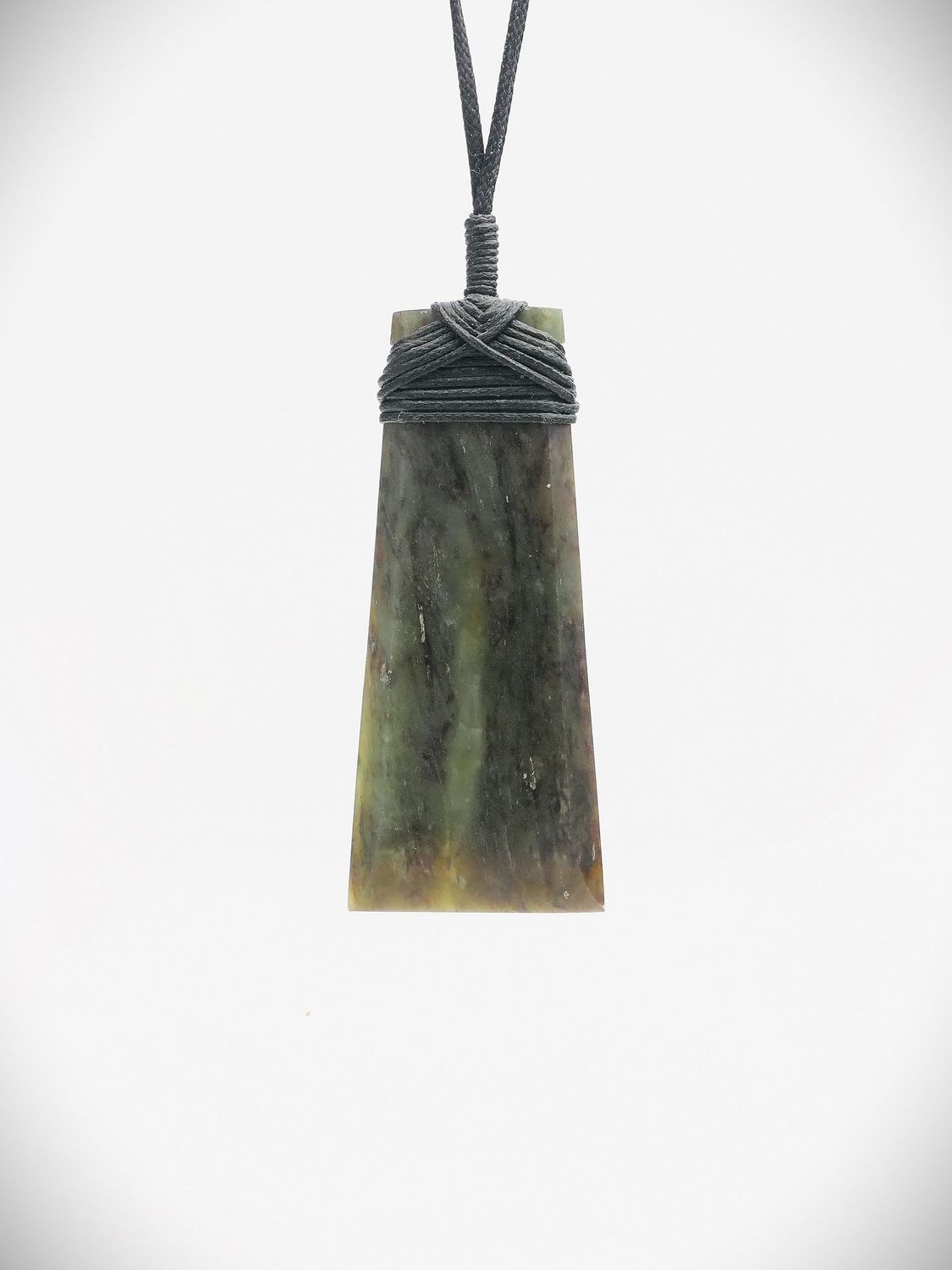 Moko Pounamu Toki NZ Genuine Hapopo Greenstone - Terere
