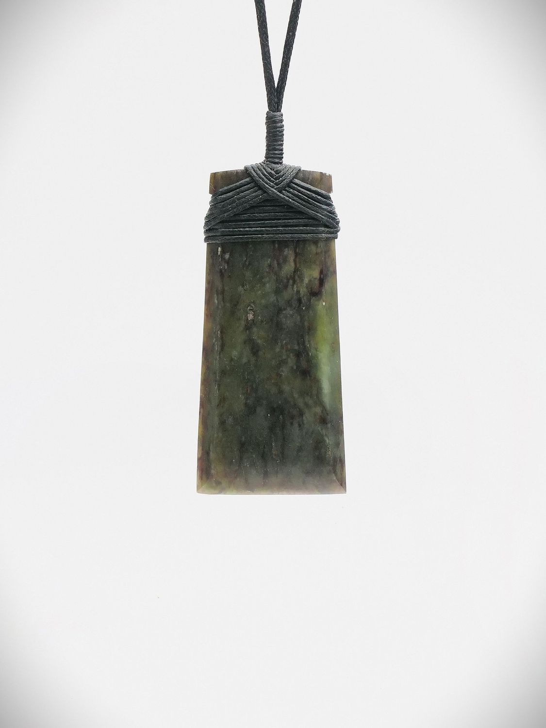 Moko Pounamu Toki NZ Genuine Hapopo Greenstone - Hikuwai