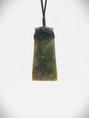 Moko Pounamu Toki NZ Genuine Hapopo Greenstone - Te Kahikatea Moko Pounamu Toki NZ Genuine Hapopo Greenstone - Te Kahikatea