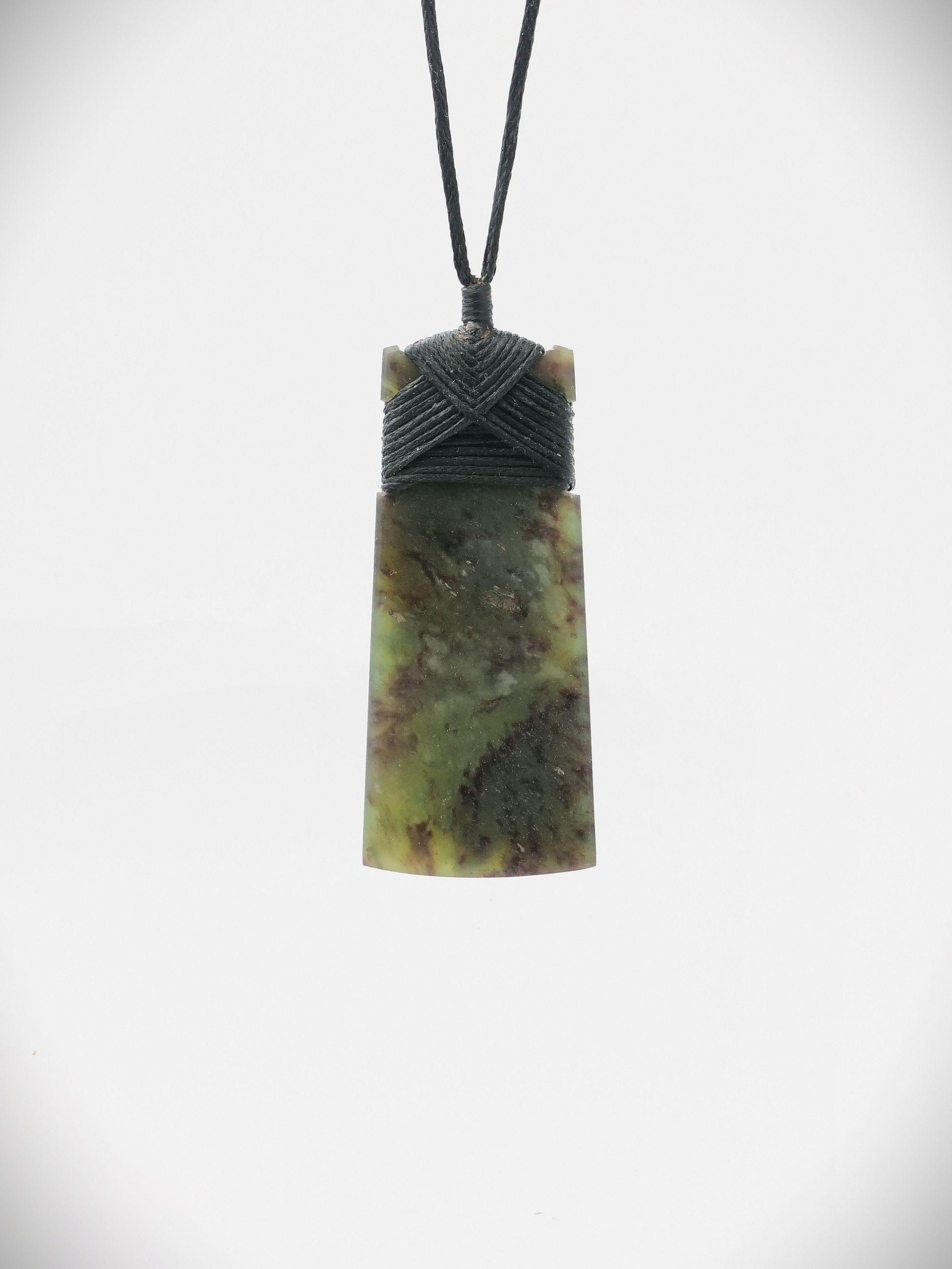 Moko Pounamu Toki NZ Genuine Hapopo Greenstone - Kapenga