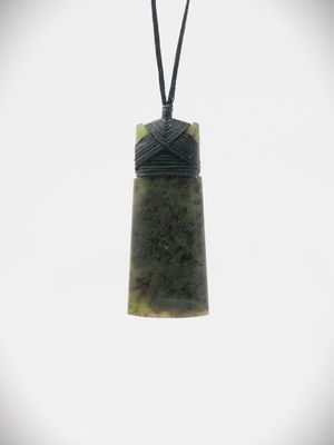 Moko Pounamu Toki NZ Genuine Hapopo Greenstone - Tumunui Moko Pounamu Toki NZ Genuine Hapopo Greenstone - Tumunui