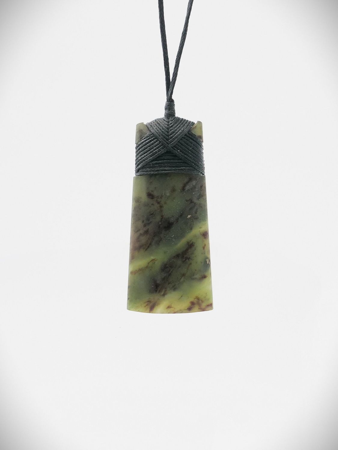 Moko Pounamu Toki NZ Genuine Hapopo Greenstone - Horohoro