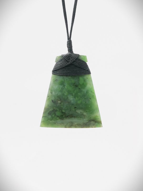 Moko Pounamu Toki NZ Genuine Hapopo Greenstone - Rotomahana