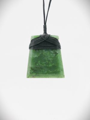 Moko Pounamu Toki NZ Genuine Hapopo Greenstone - Mokai Moko Pounamu Toki NZ Genuine Hapopo Greenstone - Mokai