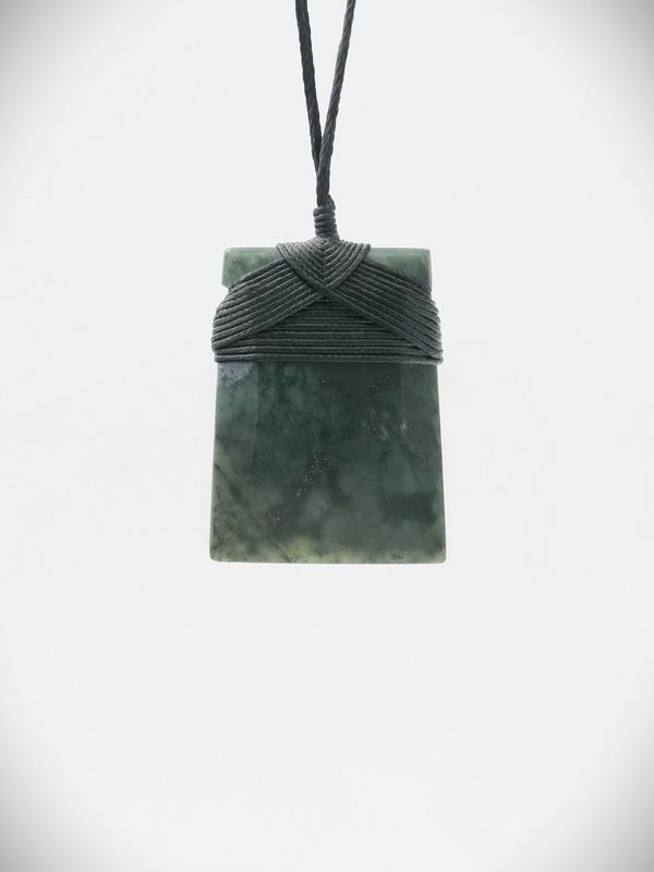 Moko Pounamu Toki NZ Genuine Hapopo Greenstone - Taringamotu