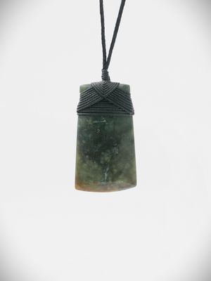 Moko Pounamu Toki NZ Genuine Hapopo Greenstone - Omanawa