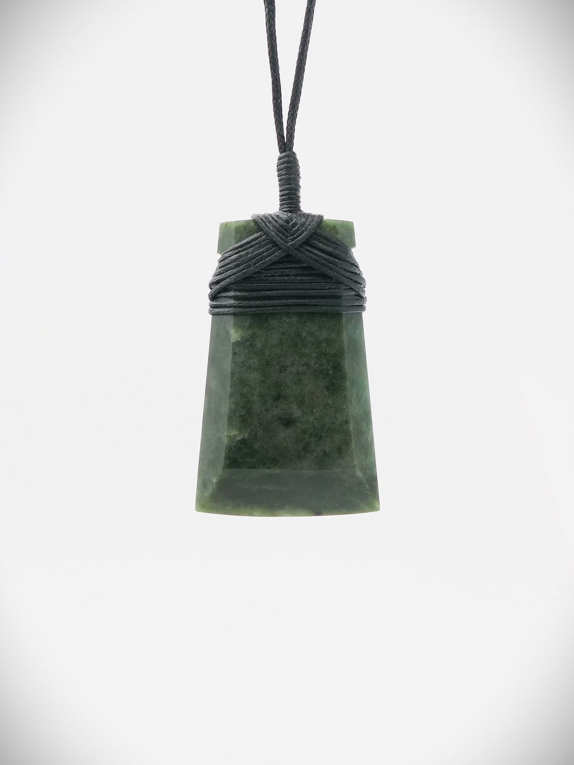 Moko Pounamu Toki NZ Genuine Hapopo Greenstone - Waipuna