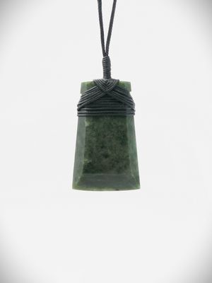 Moko Pounamu Toki NZ Genuine Hapopo Greenstone - Waipuna