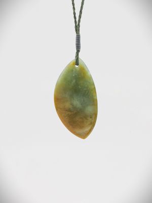 Moko Pounamu Roimata NZ Genuine Raukaraka Greenstone - Kaeo