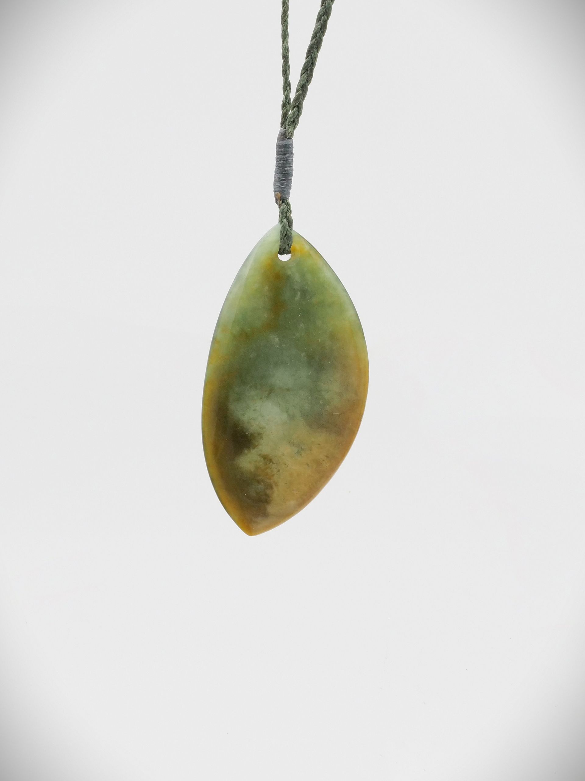 Moko Pounamu Kuru NZ Genuine Raukaraka Greenstone - Kaeo