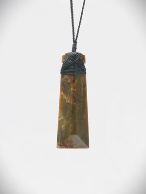 Moko Pounamu Toki  NZ Genuine Raukaraka Greenstone - Otiaka