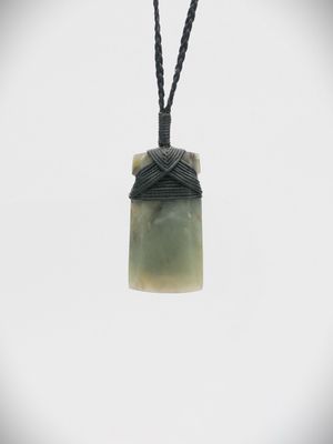 Moko Pounamu Toki Genuine NZ Inanga Greenstone - Te Hapua