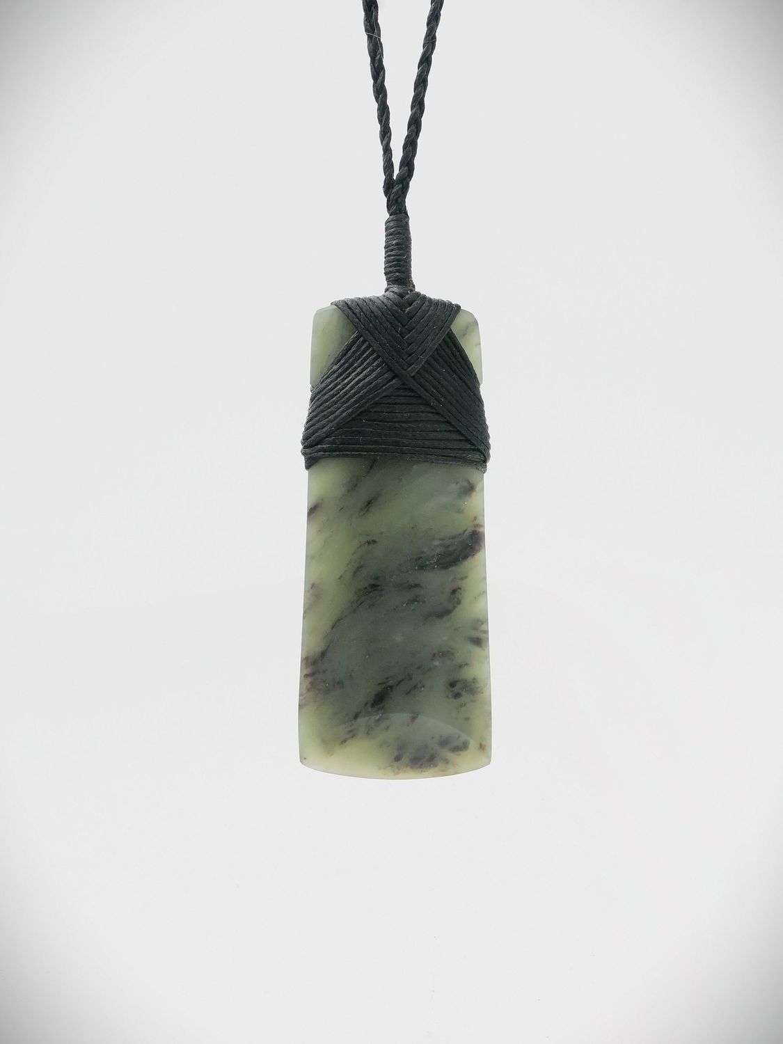 Moko Pounamu Toki NZ Genuine Hapopo Greenstone - Whatiri