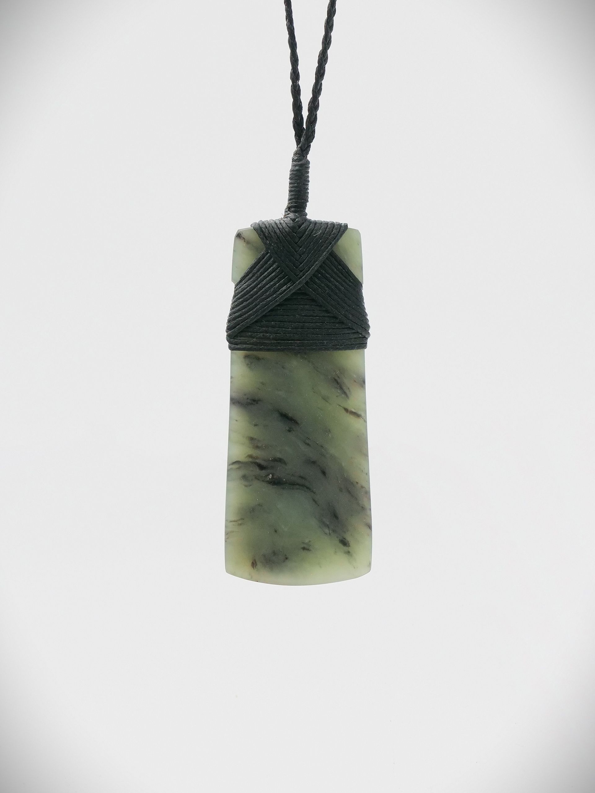 Moko Pounamu Toki NZ Genuine Hapopo Greenstone - Whatiri