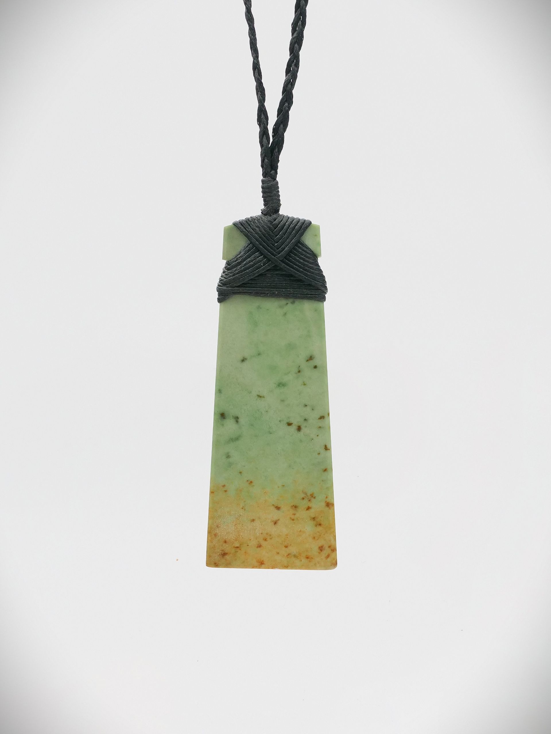 Moko Pounamu Toki NZ Genuine Auhunga Greenstone - Kokapu