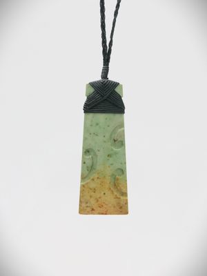 Moko Pounamu Toki NZ Genuine Auhunga Greenstone - Kokapu Moko Pounamu Toki NZ Genuine Auhunga Greenstone - Kokapu