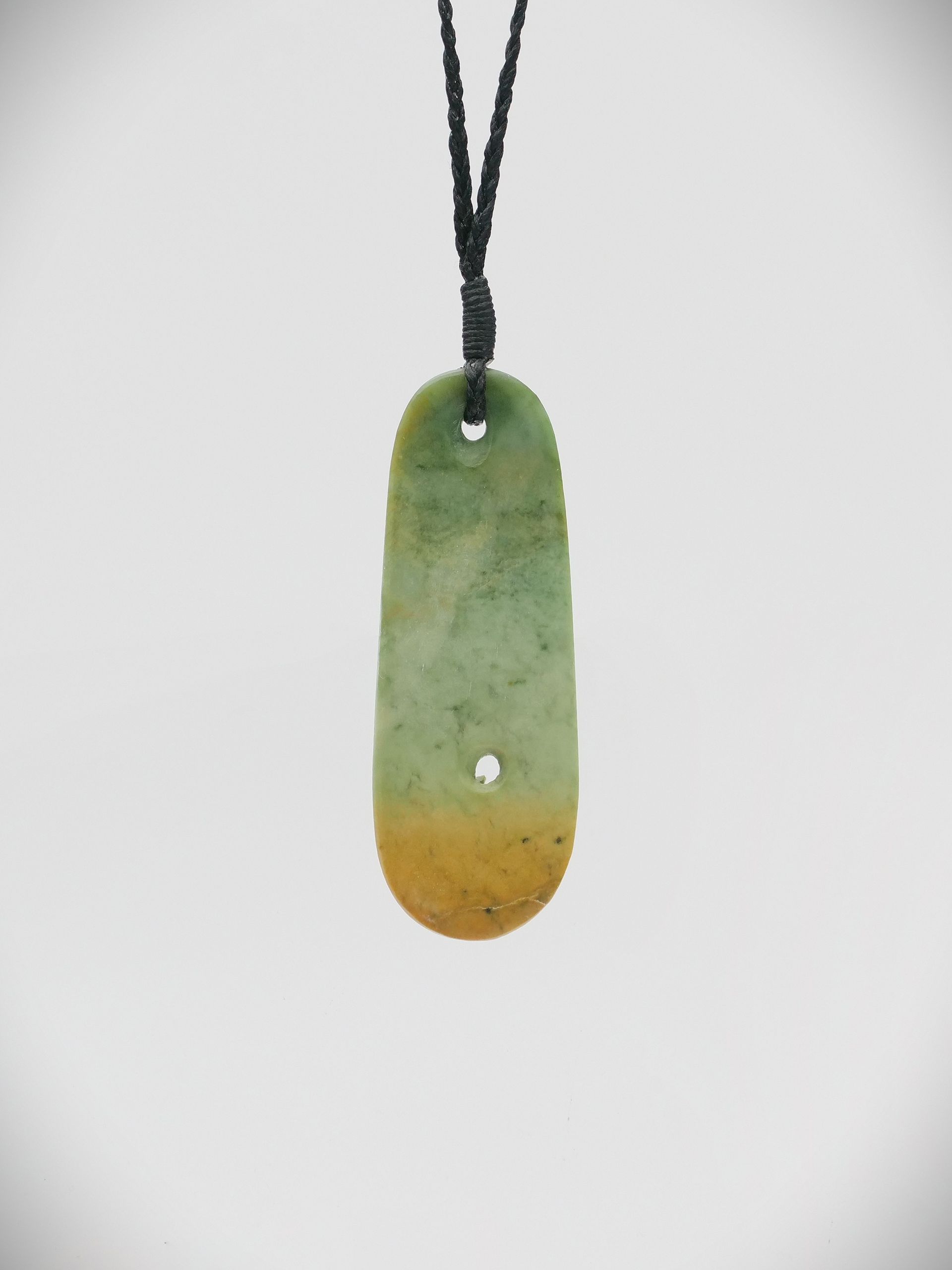 Moko Pounamu Kuru drop NZ Genuine Raukaraka Greenstone - Wainuiora