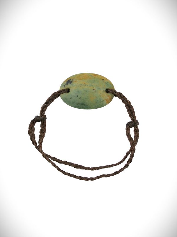 Moko Pounamu Adjustable Bracelet NZ Genuine Auhunga Greenstone 18542 Moko Pounamu Adjustable Bracelet NZ Genuine Auhunga Greenstone 18542