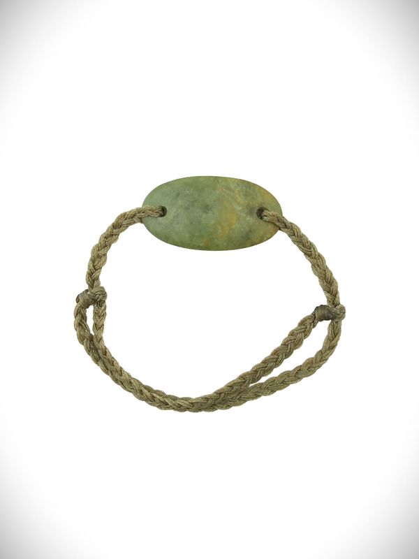 Moko Pounamu Adjustable Bracelet NZ Genuine Auhunga Greenstone 18543 Moko Pounamu Adjustable Bracelet NZ Genuine Auhunga Greenstone 18543