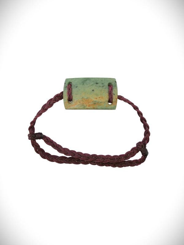 Moko Pounamu Adjustable Bracelet NZ Genuine Marsden Flower Greenstone 18544 Moko Pounamu Adjustable Bracelet NZ Genuine Marsden Flower Greenstone 18544