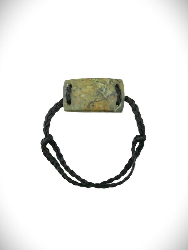 Moko Pounamu Adjustable Bracelet NZ Genuine Raukaraka Greenstone 18550 Moko Pounamu Adjustable Bracelet NZ Genuine Raukaraka Greenstone 18550