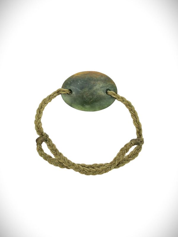 Moko Pounamu Adjustable Bracelet NZ Genuine Raukaraka Greenstone 18552 Moko Pounamu Adjustable Bracelet NZ Genuine Raukaraka Greenstone 18552