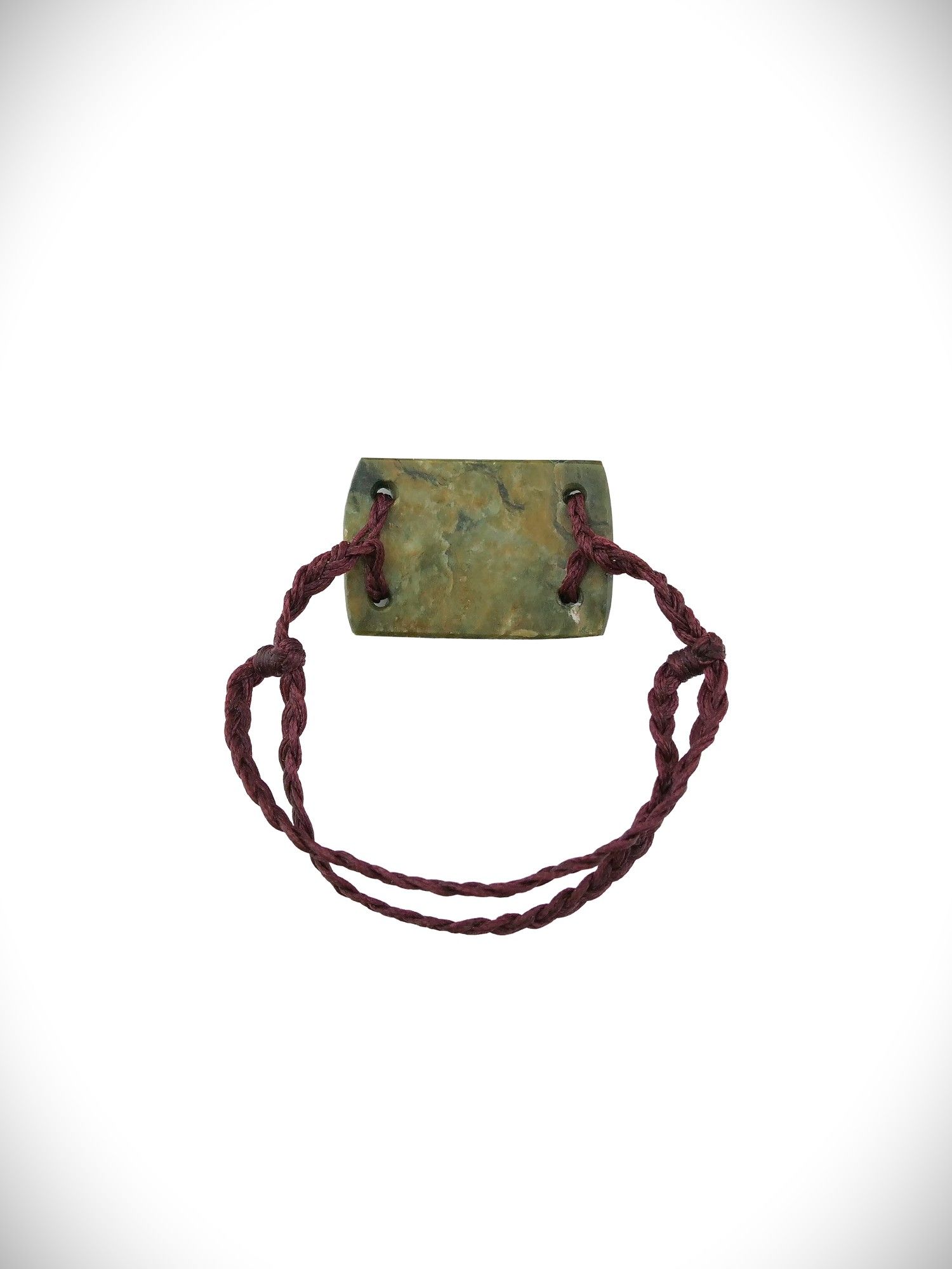 Moko Pounamu Adjustable Bracelet NZ Genuine Raukaraka Greenstone 18553