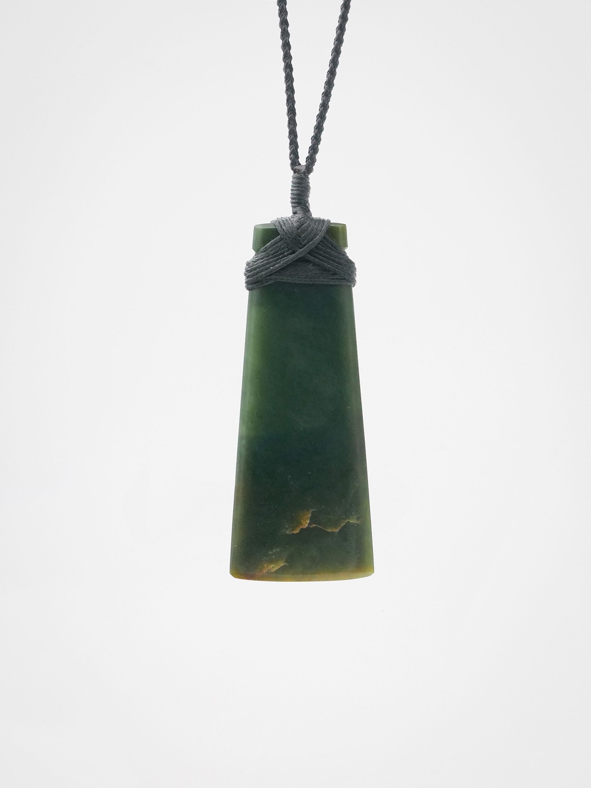 Moko Pounamu Toki NZ Genuine Kawakawa Greenstone - Honikiwi