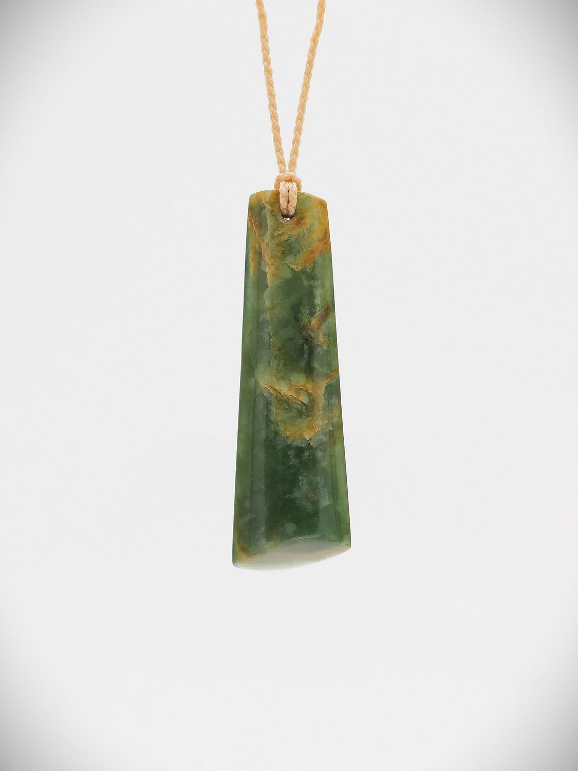 Moko Pounamu Kuru Genuine NZ Marsden Flower Greenstone - Aongatete