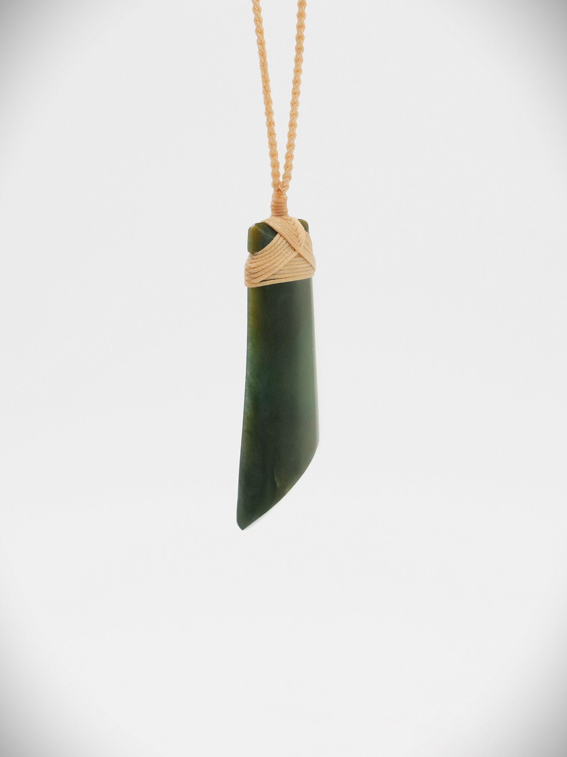 Moko Pounamu Toki NZ Genuine Kawakawa Greenstone - Ngāhinapōuri