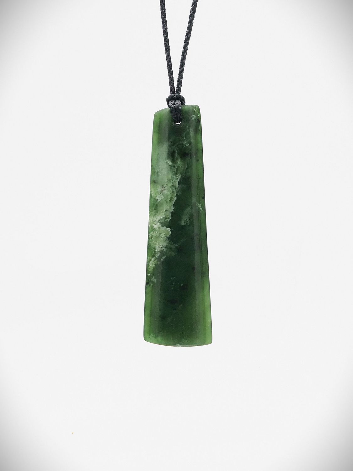 Moko Pounamu Kuru Genuine NZ Kawakawa Greenstone - Arapuni