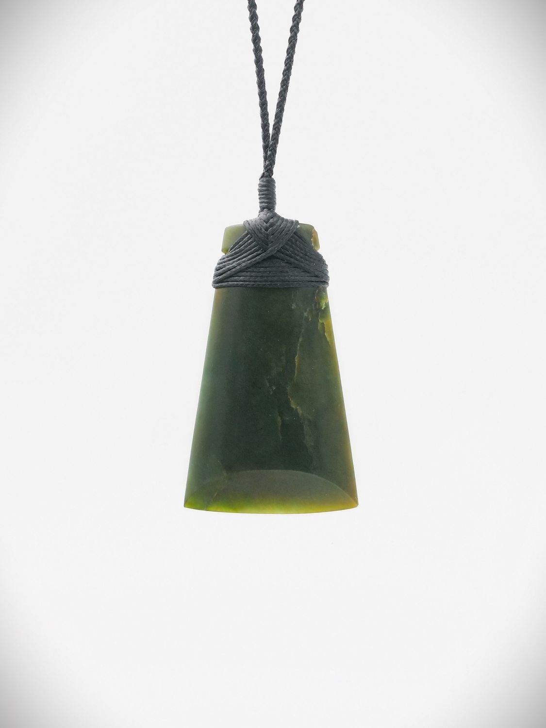 Moko Pounamu Toki NZ Genuine Kawakawa Greenstone - Piarere