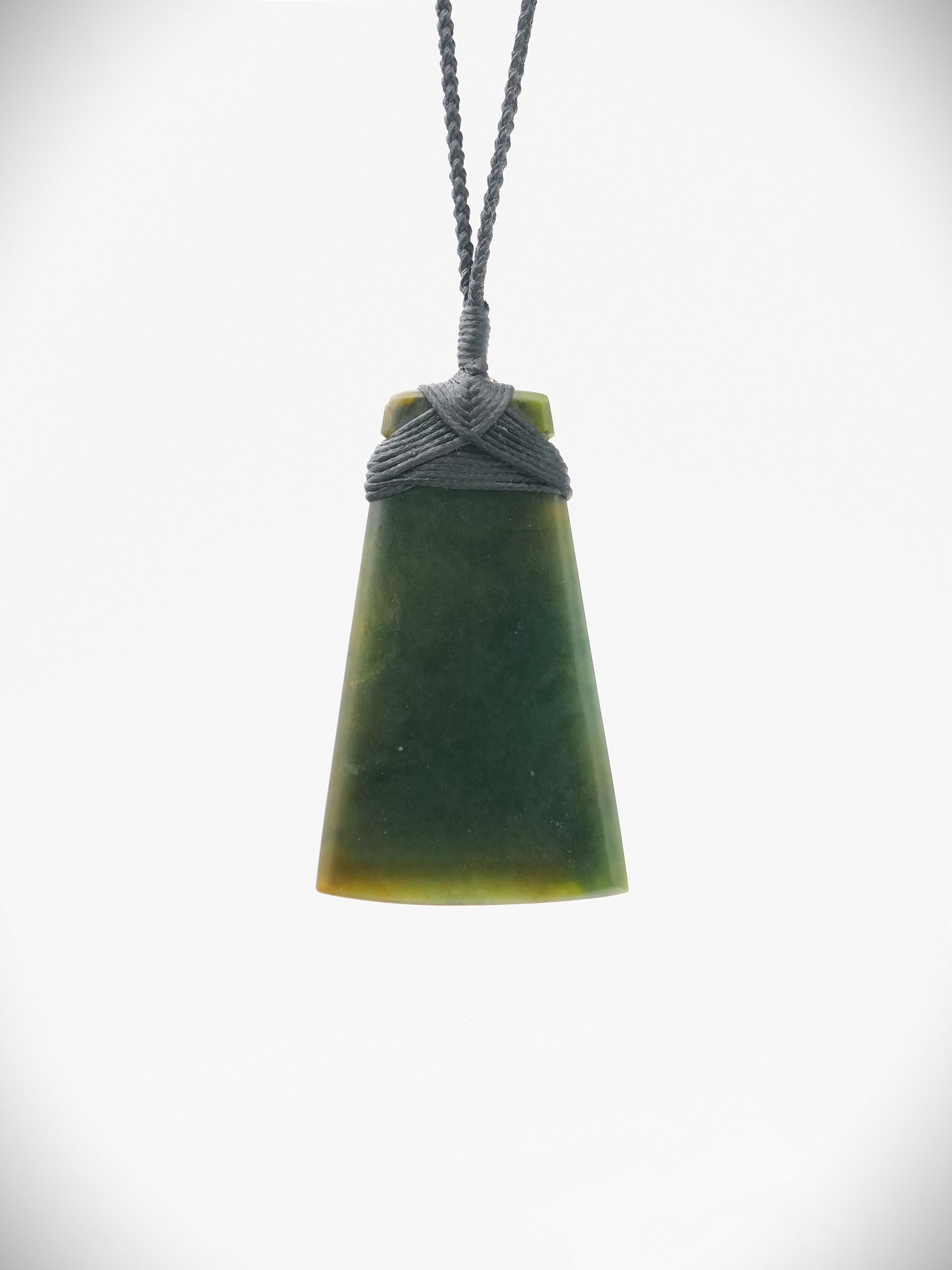 Moko Pounamu Toki NZ Genuine Kawakawa Greenstone - Piarere