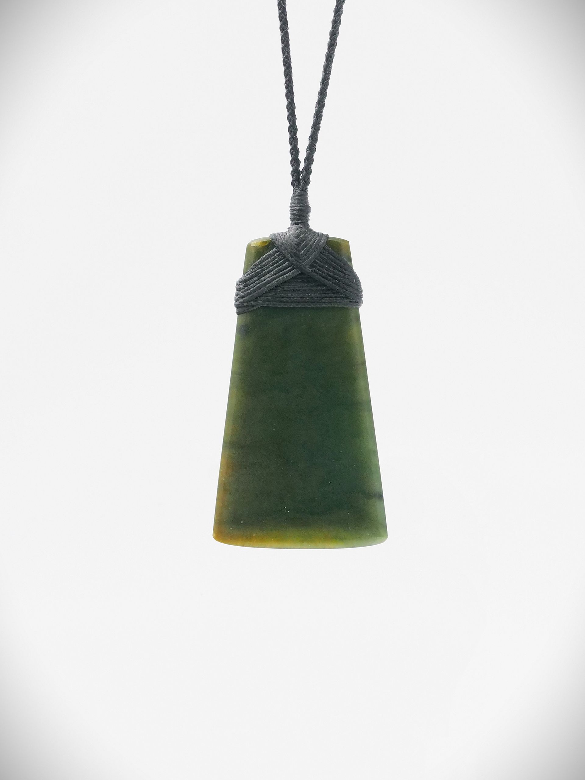 Moko Pounamu Toki NZ Genuine Kawakawa Greenstone - Mamaku
