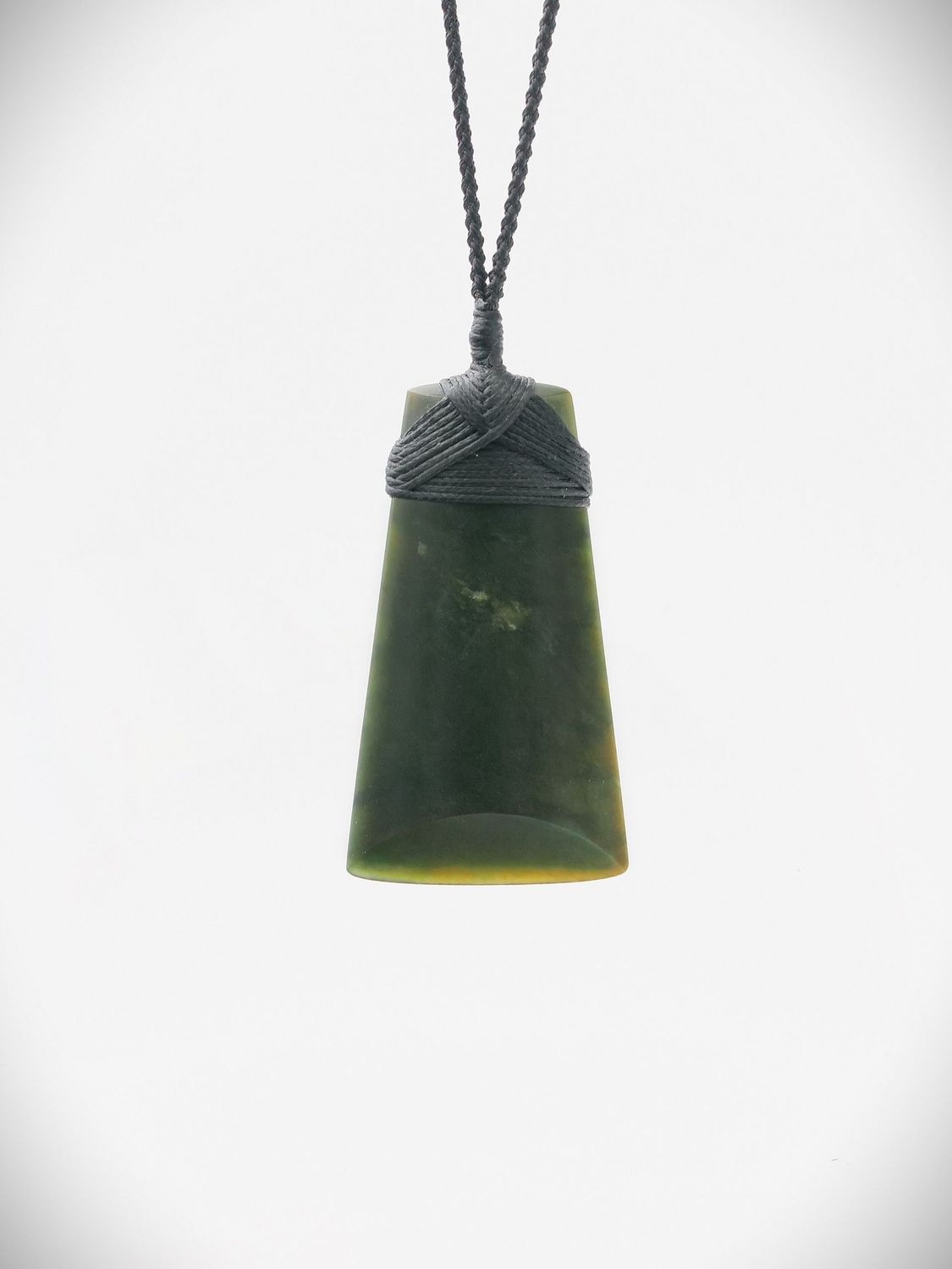 Moko Pounamu Toki NZ Genuine Kawakawa Greenstone - Mamaku