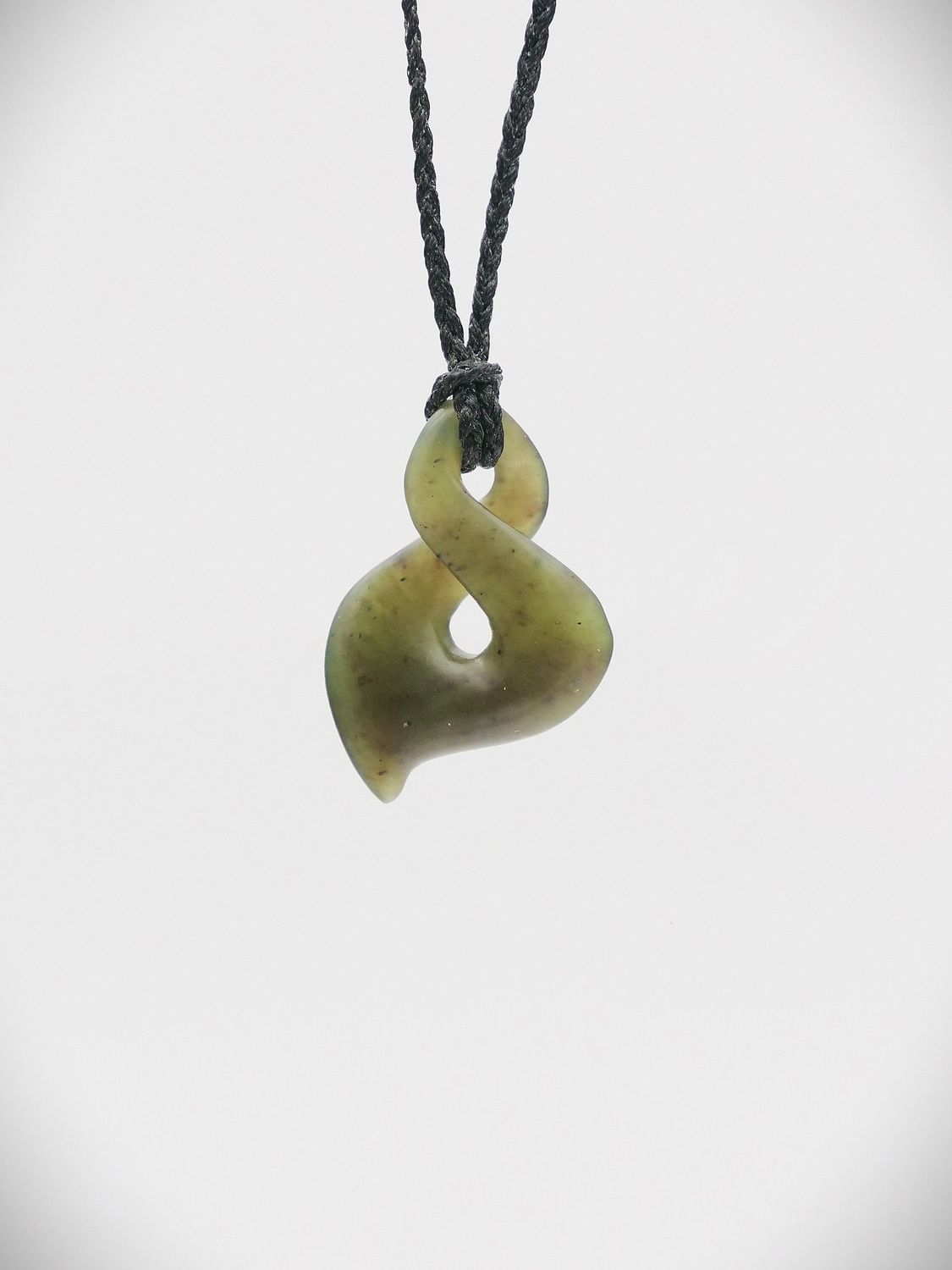 Moko Pounamu Single Pikorua NZ Genuine Totoweka Greenstone - Rukuhia Moko Pounamu Single Pikorua NZ Genuine Totoweka Greenstone - Rukuhia