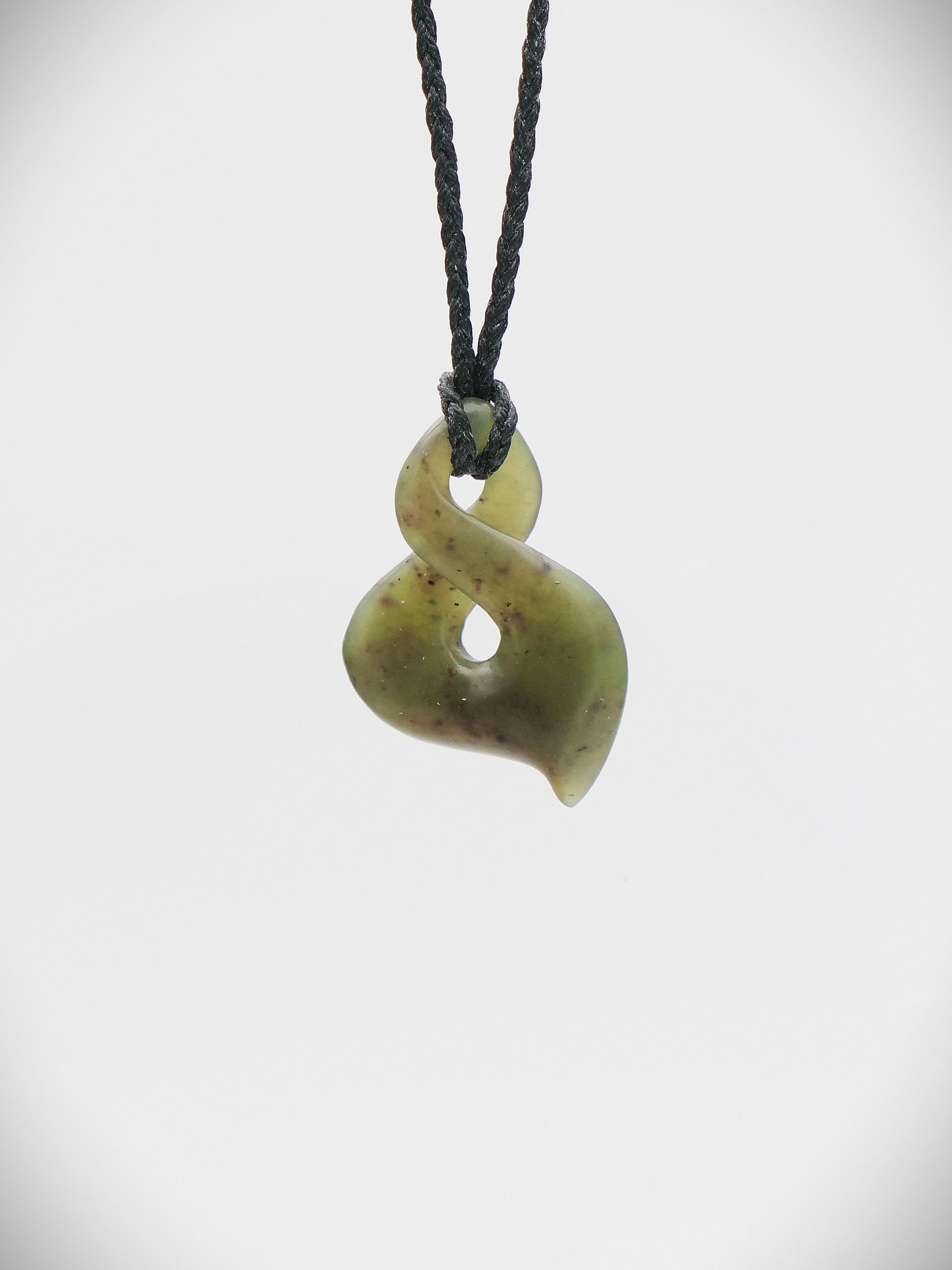 Moko Pounamu Single Pikorua NZ Genuine Totoweka Greenstone - Rukuhia