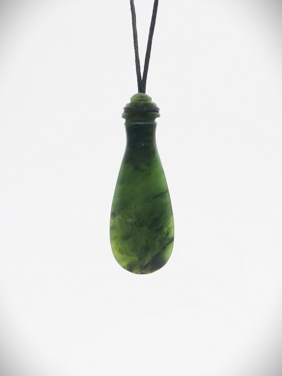 Moko Pounamu Hei Mere NZ Genuine Kawakawa Greenstone - Matamata