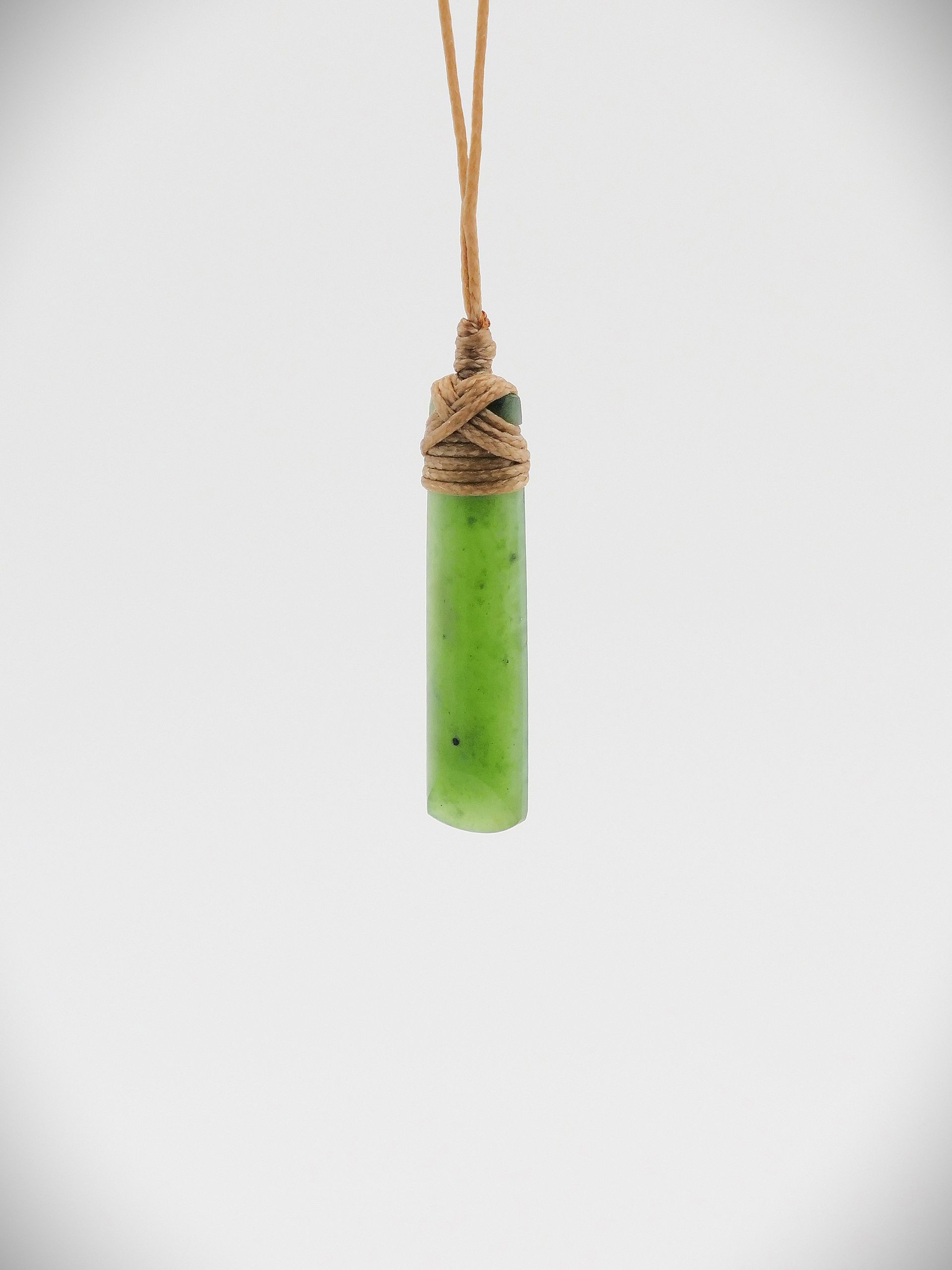 Moko Pounamu Toki Genuine NZ Kahurangi Greenstone - Pukemokemoke