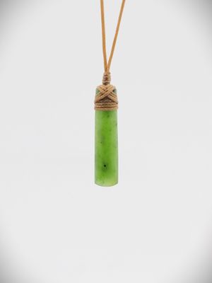 Moko Pounamu Toki Genuine NZ Kahurangi Greenstone - Pukemokemoke