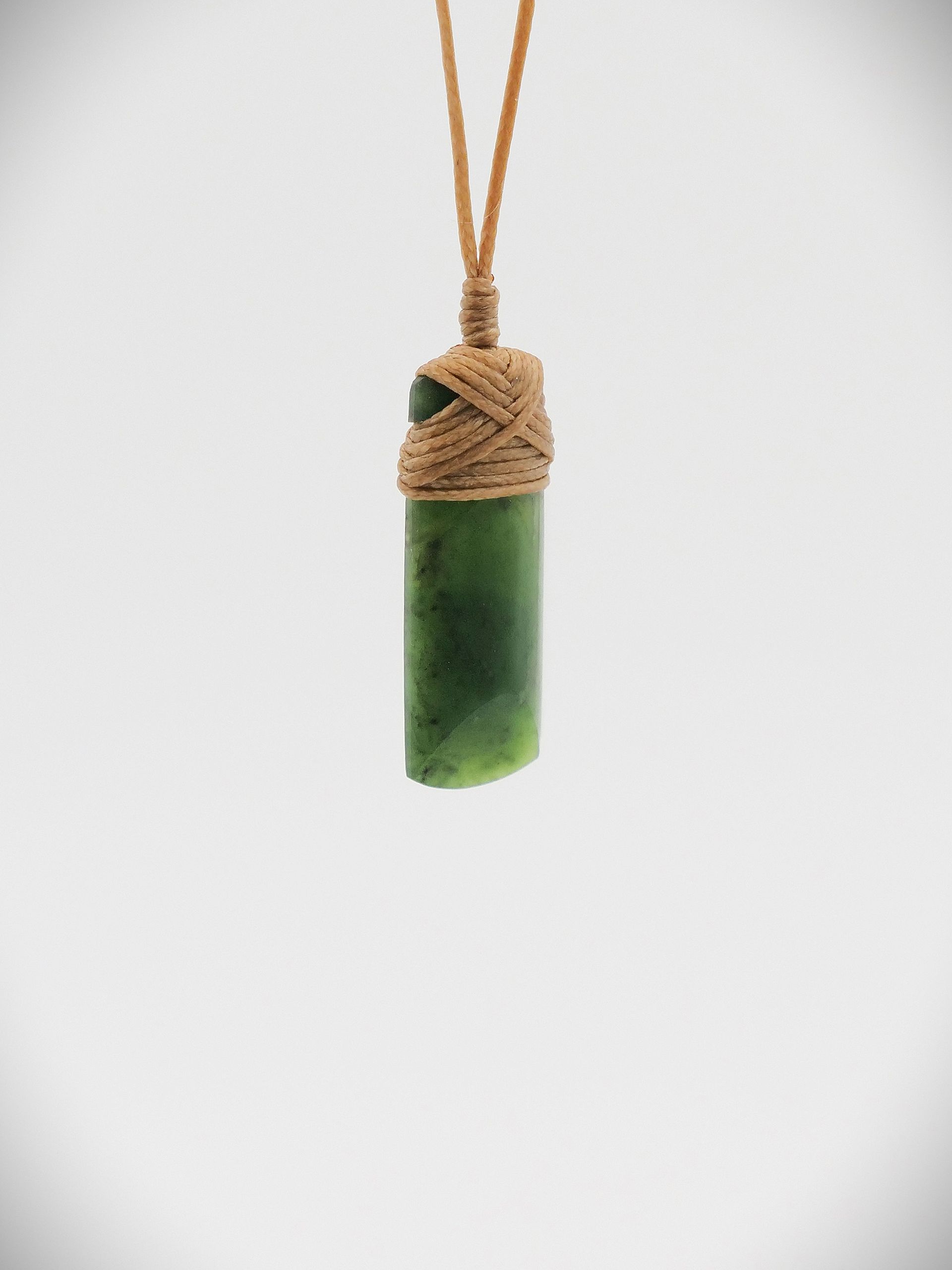 Moko Pounamu Toki Genuine NZ Kawakawa Greenstone - Kuranui