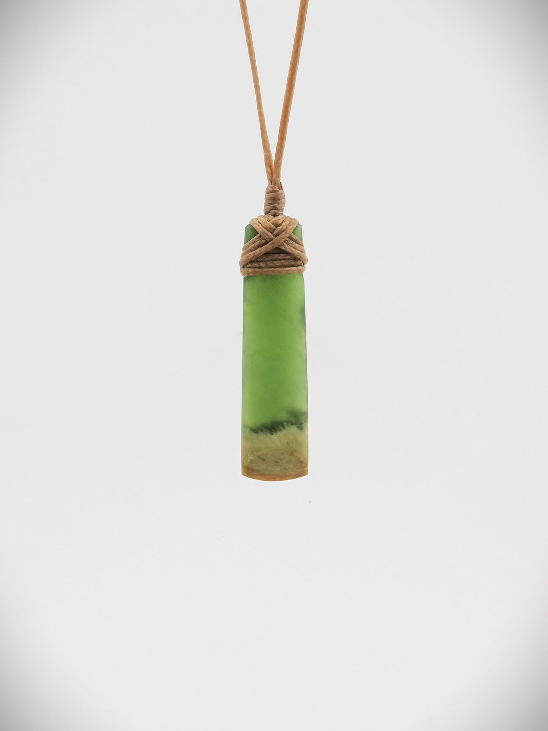 Moko Pounamu Toki Genuine NZ Kahurangi Flower Greenstone - Waikato