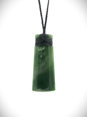 Moko Pounamu Toki NZ Genuine Kahurangi Greenstone - Awatuna