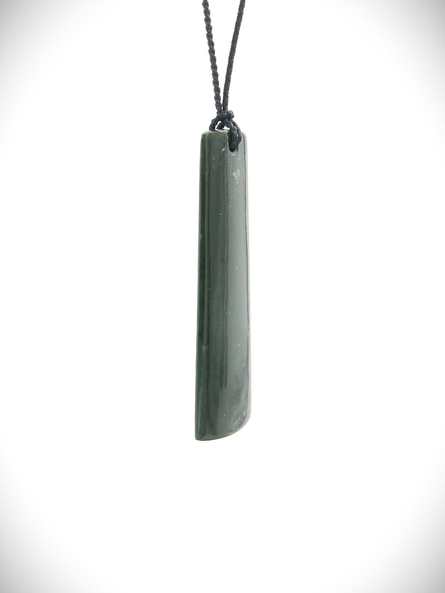 Moko Pounamu Kuru NZ Genuine Kawakawa Greenstone - Waimata