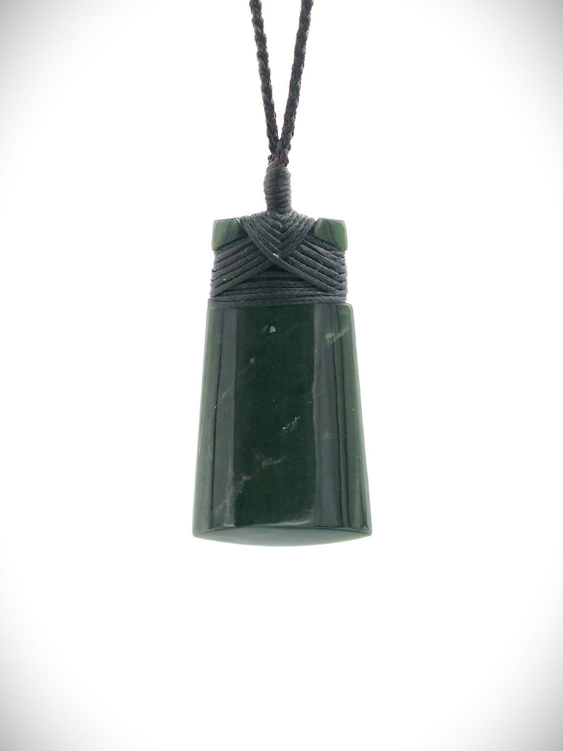 Moko Pounamu Toki Genuine NZ Kawakawa Greenstone - Kerepehi